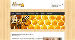 Desktop Screenshot of johnsonhoneyfarm.com